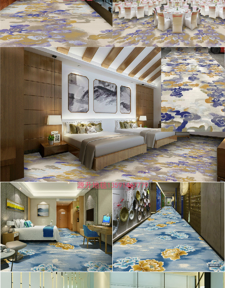 Carpet thảm cửa hàng in ấn cho phòng khách sạn tại khách sạn lang KTV cửa hàng thảm cho phòng thảm kịch bi-a B1 - Thảm giá thảm trải sàn