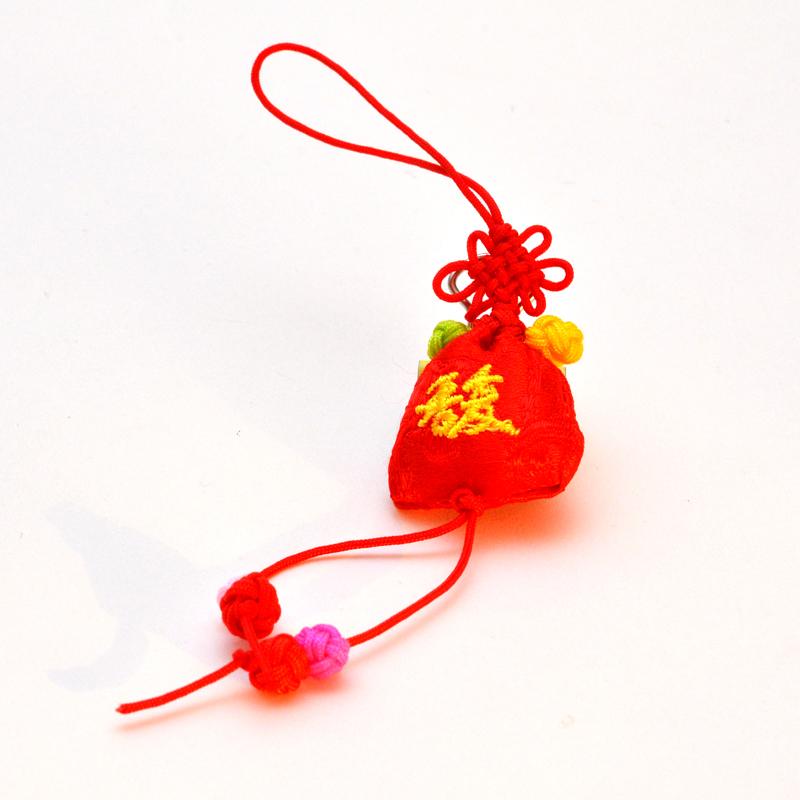 谢馥春旗舰店 香包挂件（红蓝两色可选）手机小挂件