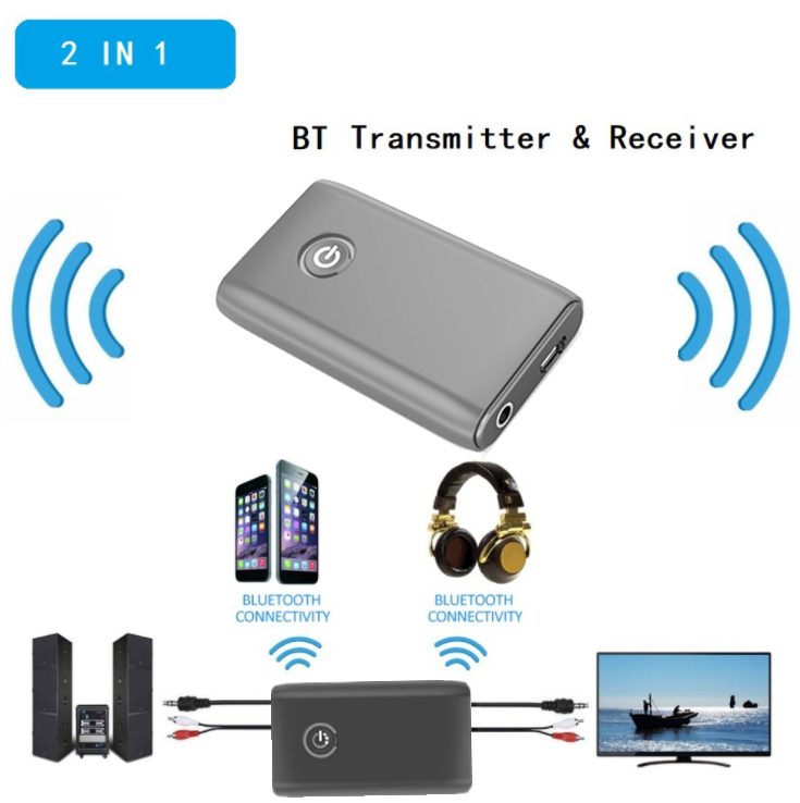 Bluetooth 5 0 Accessor AUX Computer TV Audio Transmitter to Wireless Audio Box Headphones Bluetooth Receiver