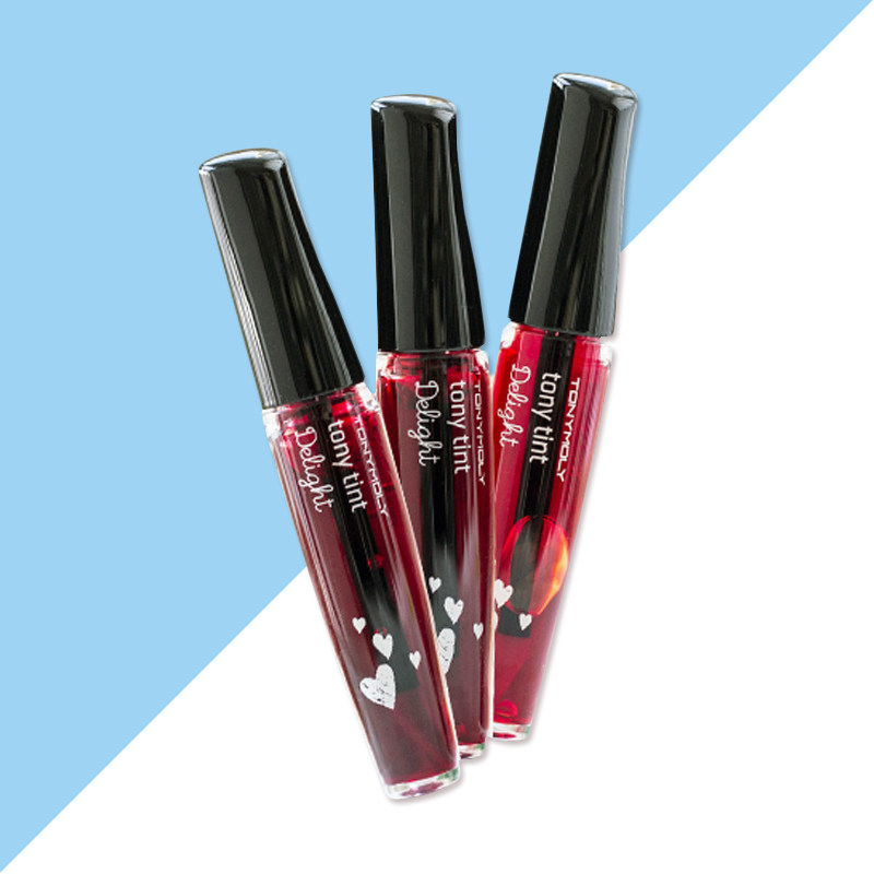 Lip dye Korean non-marking tonymoly berry dyed lip gloss biting lip makeup solid color lip glaze waterproof lipstick