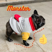 PIN 2020AW Grey Monster Hoodie