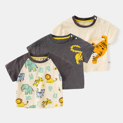 Baby clothes Casual short -sleeved T -shirt new Korean version of the summer version boys 3 -year -old young children children children's jacket