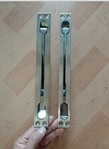 Anti-theft door Heaven and earth dark latch double open door invisible mother and child stainless steel central control latch door fire door