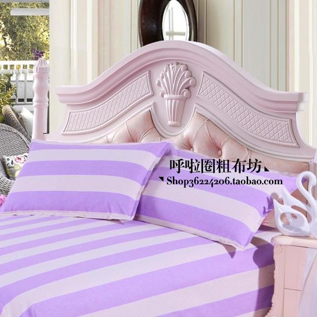 Cũ lanh thô ba mảnh khăn trải giường cotton sinh viên độc thân đôi mảnh duy nhất của tấm dày miễn phí vận chuyển 1.51.8 - Khăn trải giường ga giường
