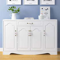 Shoe cabinet simple modern hall cabinet balcony locker imitation solid wood Nordic home multifunctional porch shoe rack