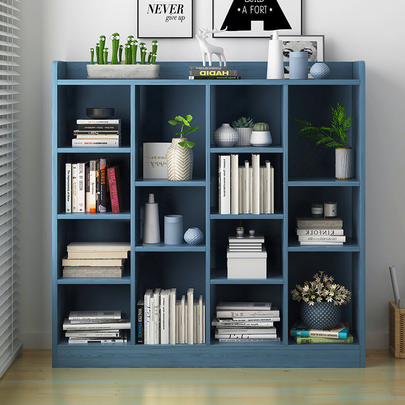 Bookshelves Living-room Minimalist Floor Shelve Shelve Home Students Bedroom Storage Collection Small Book Display Cabinet Economy Type