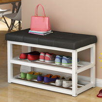 Shoe stool Nordic simple home multi-function door door wearing shoes stool shoe cabinet can sit creative storage stool