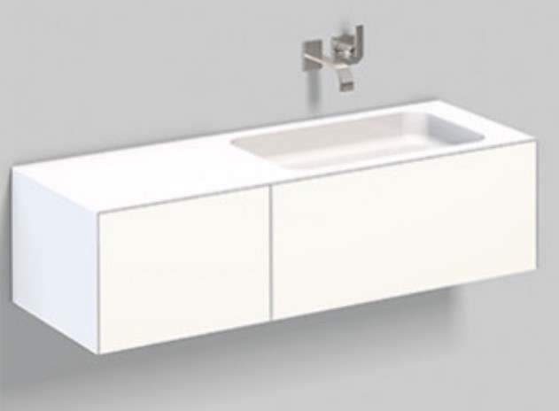 Germany original imported Alape plate enamel basin basin with cabinet basin 5159514000