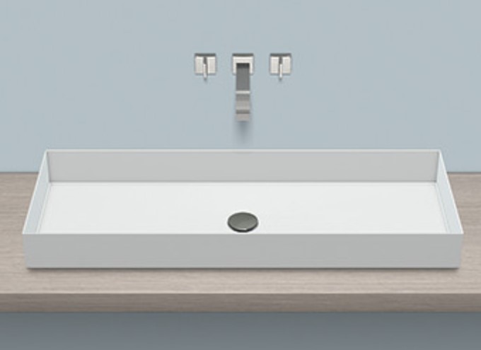 Germany original Alape Alape bathroom basin Table basin washbasin 3214000000 steel plate enamel basin