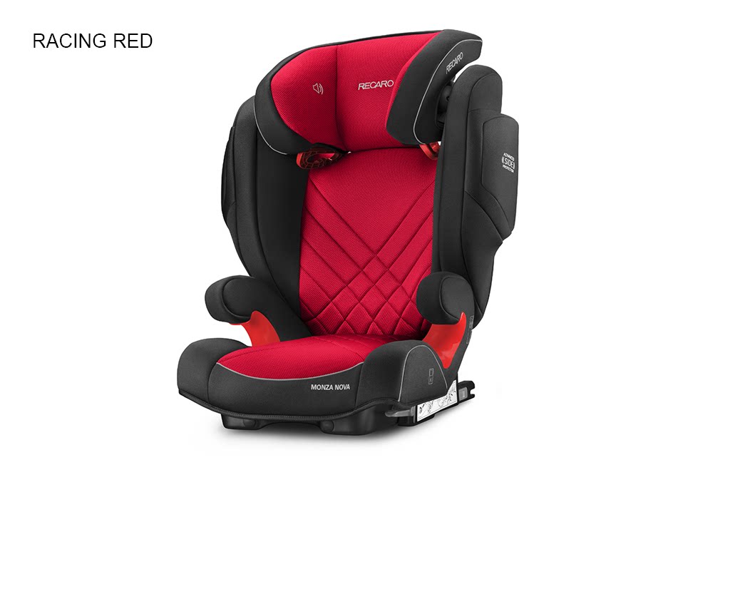 recaro monza nova 2 seatfix racing red
