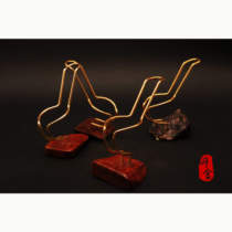 Practical briar base pipe rack solid wood pipe rack pipe accessories personalized pipe stand accessories pipe guest