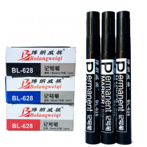 Single head big pen express logistics pen round head Hook pen quick dry do not fade oil pen thick oil marker pen