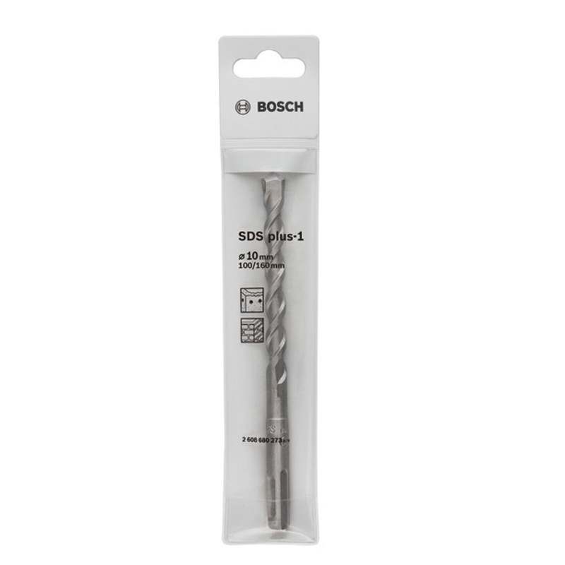 BOSCH Bosch Electric hammer drill bit S3 Two-pit two-groove round handle Four pit 1 Shock Drill