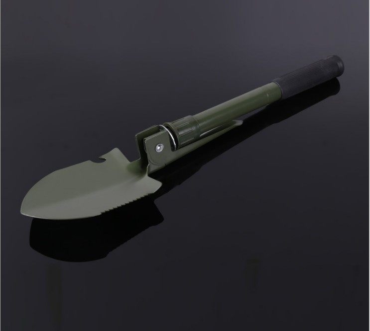 Engineer shovel military shovel multi-functional shovel outdoor self-defense folding fishing