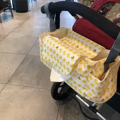 Ledou multifunctional waterproof stroller trailer bag bedside storage bag doll car trailer bag small bag Mammy bag