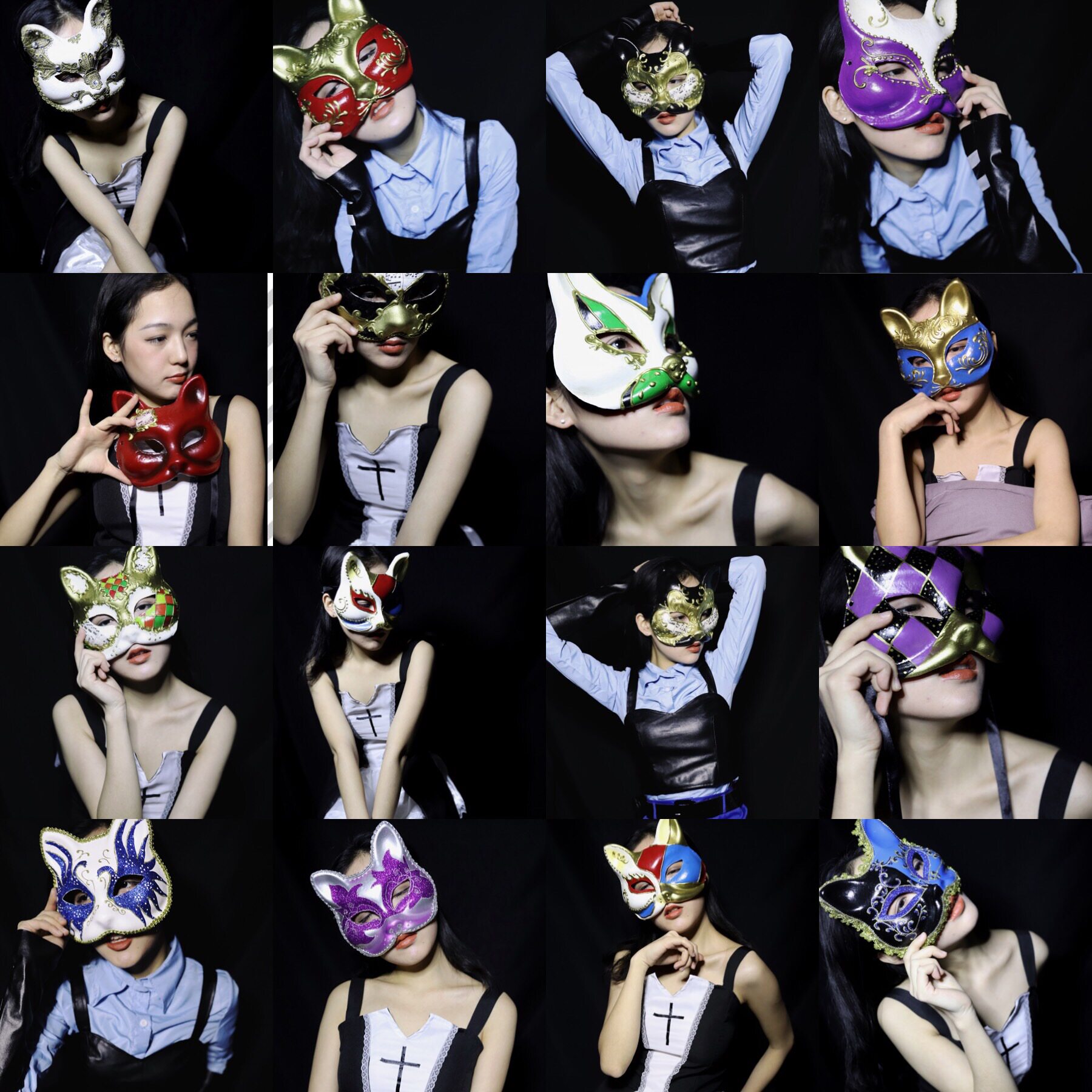 (69club) The family cat lady mask does not affect the singing mask ancient wind Venice like the Italian flawless