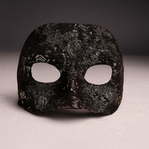 Masquerade Princess Party Feather Added Venetian Mask Play Halloween Lace Mask Mens and Womens Black