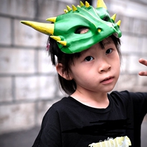 Dovetail Butterfly Lady Children Q version Dragon Mask Animals Call of the European Dragon Festival Annual Meeting Game Dance Singer