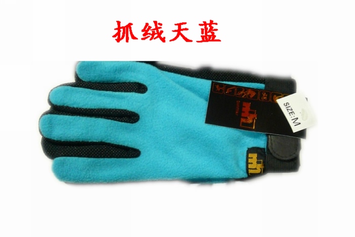 Ngoài trời xác thực MH cao su chống trượt lông cừu đầy đủ ngón tay găng tay mùa đông ánh sáng lông cừu ấm cưỡi đi bộ đường dài trượt tuyết găng tay nữ