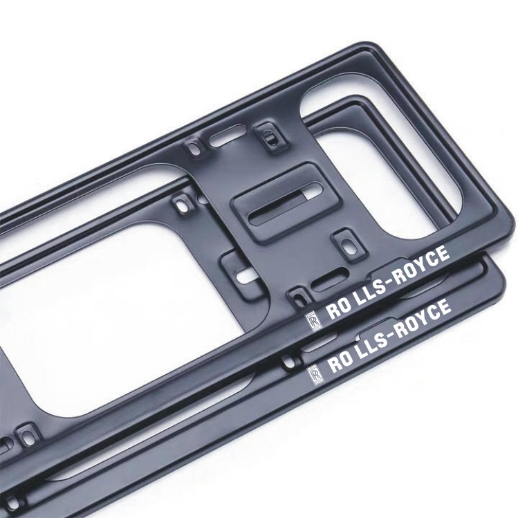 Rolls-Royce license plate frame License plate frame Curry south frame License plate set Phantom Gust license plate frame Phantom bracket holder