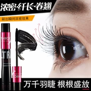 Gemen lụa ghép sợi mascara đặt đôi ống dày không thấm nước và không nở lâu trang điểm làm đẹp - Kem Mascara / Revitalash