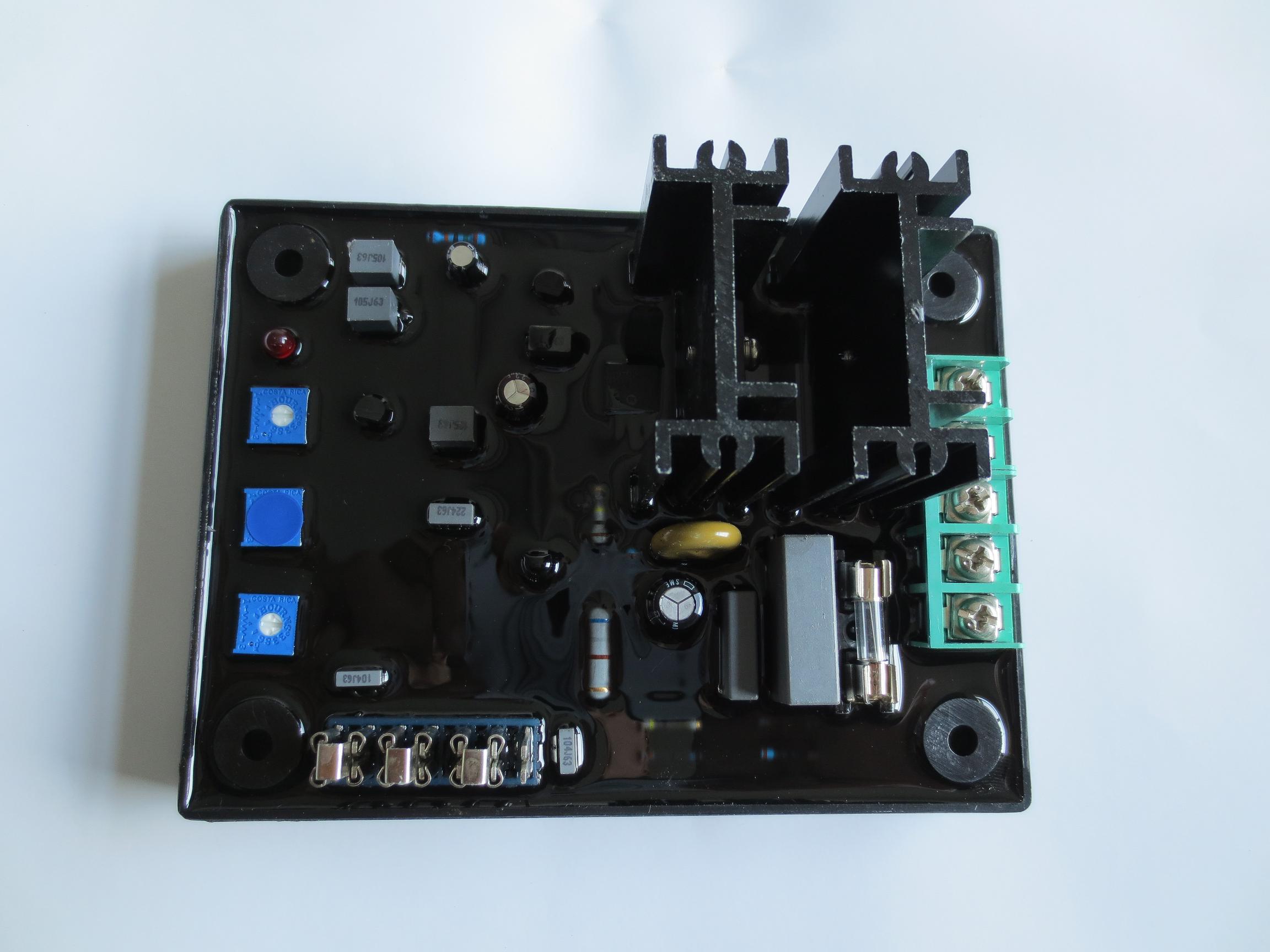 TC05A brushless generator set automatic voltage regulator excitation voltage-stabilized AVR rectified and built magnetic circuit board