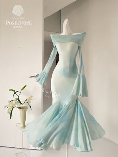 【人鱼泪·情愫】薄荷水色·初灵高定如心