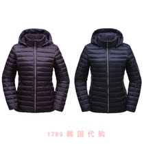 K2 1789 Korean KWU19536 women goose down sports outdoor down jacket