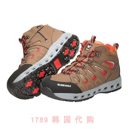 Black Eagle 1789 Korea VC-600 waterproof safety labor shoes 235-290 fixed gold pre-sale
