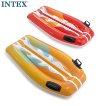 Original INTEX Knight floating row water board floating board children floating bed surfboard swimming school kick board