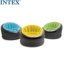 intex Inflatable Sofa Round single sofa flocking outdoor sofa single sofa chair