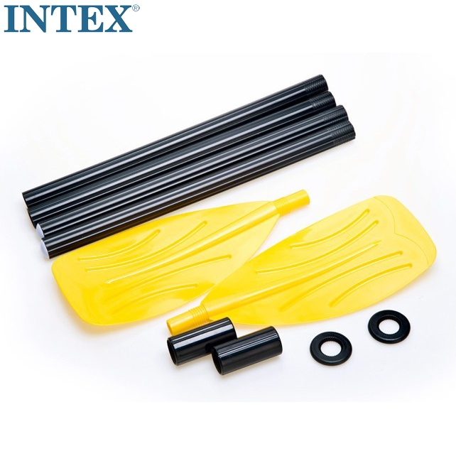 INTEX (2 packs) kayak rubber boat plastic pulp paddle paddle assault boat rubber boat set accessories