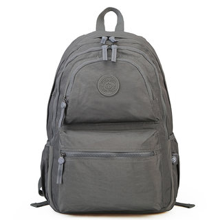 Large-Capacity Outdoor Waterproof Canvas Backpack for Men, Lightweight Computer Backpack for Women, Multi-Pocket College Student Bag