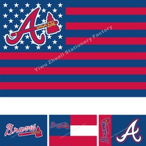 MLB Atlanta Braves Flag for American Career Baseball Atllanta Braves Flag