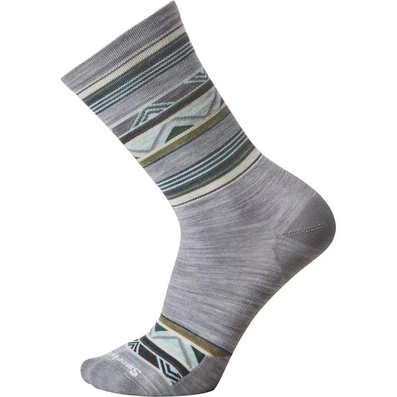 Smartwool Everyday Zig Zag Valley Mid-Calf Zero-Cushion Ultra-Thin Merino Wool Socks
