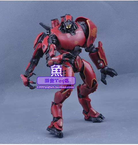 NECA Pacific Rim Trung Quốc Mech Storm Red 7 inch Hand Doll Doll Model Quà tặng sinh nhật - Gundam / Mech Model / Robot / Transformers