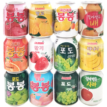 South Korea imported beverage Sanmi Haitai Grape juice Mango juice Fruit pulp fruit juice 12 cans gift box whole box