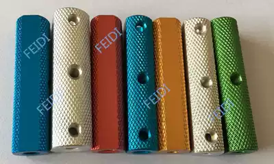 Knurled double-head color handle double-head handle check knurled handle pull flower color handle