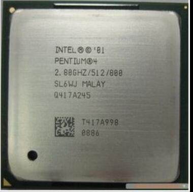 Original Pentium P4 2 8C 512K 800 478-pin CPU hyperthreading desktop SL6WJ