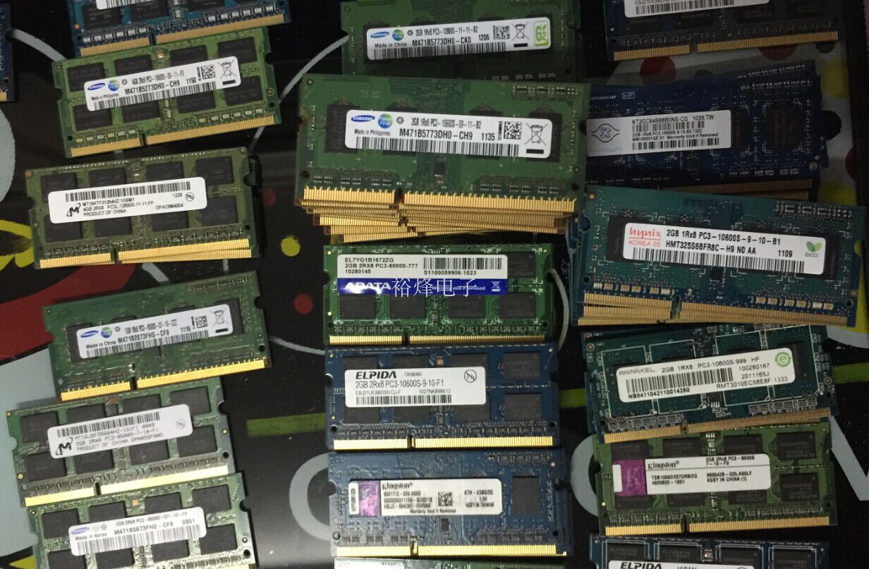 DDR3 1G notebook PC3-85000 10600 three generations of DDR3 1066 1333 memory 2G