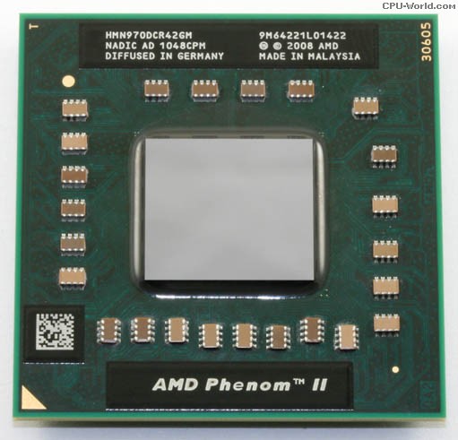 AMD N970 CPU HMN970DCR42GM 2 2M quad core original version of the laptop CPU