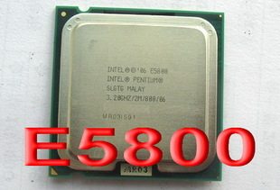 Intel Intel Pentium Dual Core E5800 3 2G clocked cpu Core Duo one year warranty
