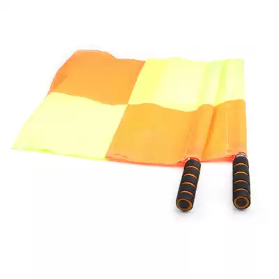 Football referee patrol flag football border flag football game referee supplies hand flag signal flag flag