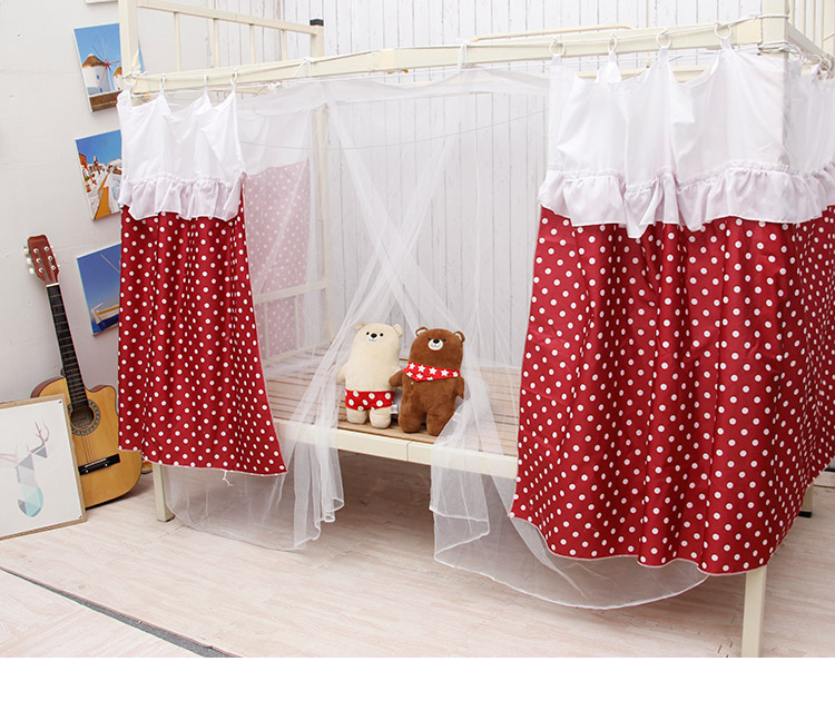 Gửi mùng # Mùa hè Phòng ngủ thoáng khí Rèm cửa Bán vải che chắn Sinh viên Ký túc xá Giường tầng Rèm giường Bọ cạp - Bed Skirts & Valances màn gió chắn điều hoà