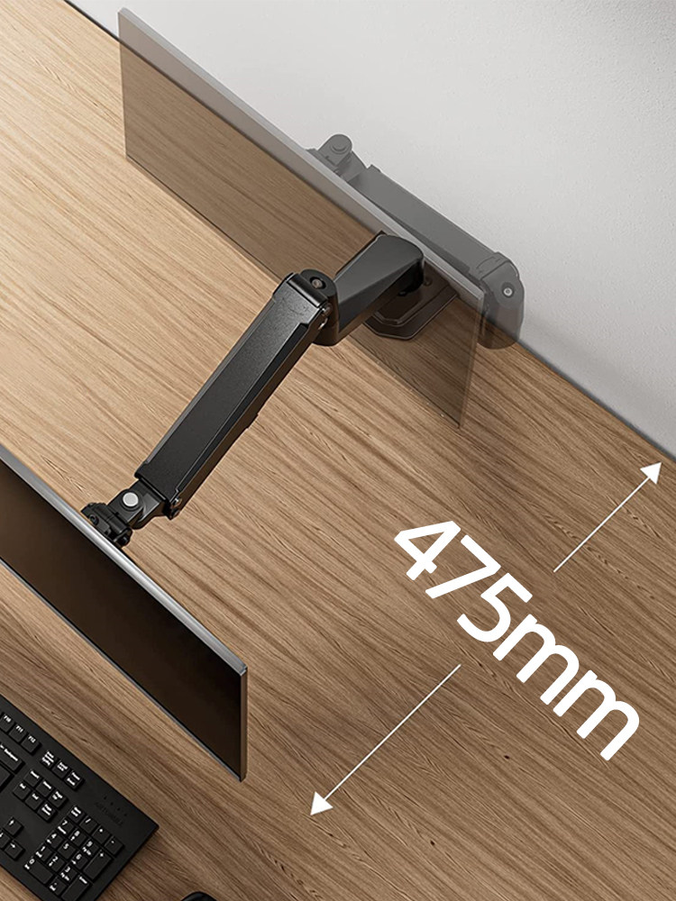 Monitor Stand Computer Base Heightening Rack Adjustable Rotating Horizontal and Vertical Screen Mechanical Arm Universal 24 27 32inch