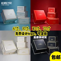 Hengbo Birthday Take Box 6 -INCH 8 -INCH 10 -INCH 12 -INCH THERI -PIECE CAY BOX Бесплатная доставка Caste Cake Box