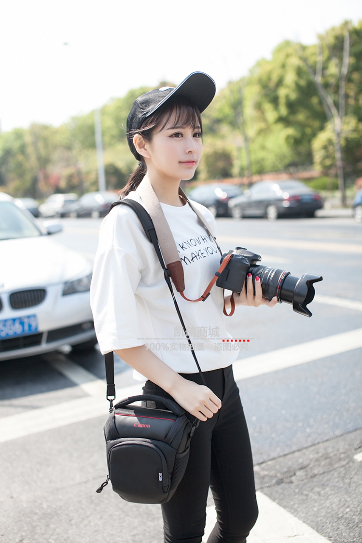 Original Canon SLR túi máy ảnh tam giác 80D6D70D6D2 camera cầm tay túi vai 77D750D800D - Phụ kiện máy ảnh kỹ thuật số balo lowepro