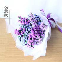 Forget-me-not handmade DIY package Crepe paper to make flowers Material package Learning package Handmade class Creative gift