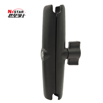 NSTAR Rider Motorcycle Mobile Phone Bracket Universal Ball Head Clip Metal Connecting Rod 1 inch 15cm Connecting Rod
