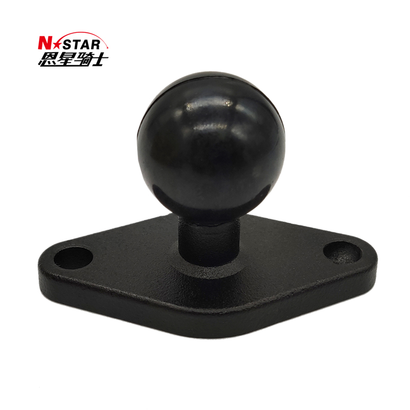 N-STAR Industrial Navigation Bracket Rhomboid Ball Head Full Metal Locomotive Mobile Phone Simple Bracket Accessories Rider